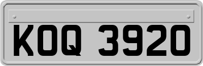 KOQ3920