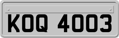 KOQ4003