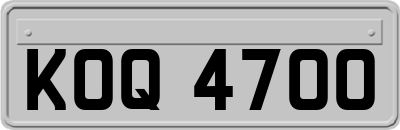 KOQ4700