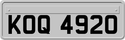 KOQ4920