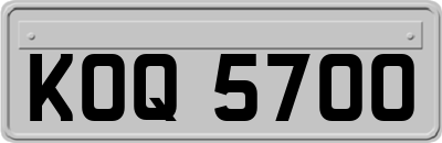 KOQ5700
