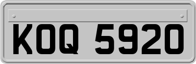 KOQ5920