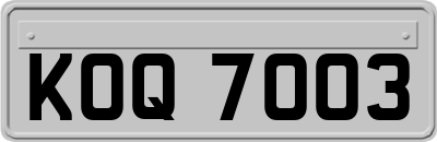 KOQ7003