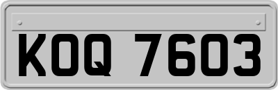 KOQ7603