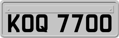 KOQ7700