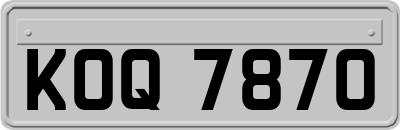 KOQ7870