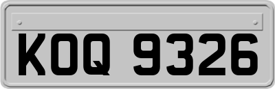 KOQ9326