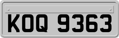KOQ9363