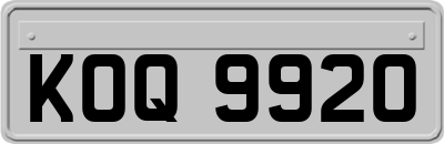 KOQ9920