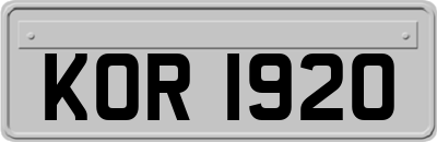 KOR1920