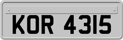 KOR4315