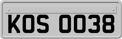 KOS0038