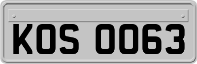 KOS0063