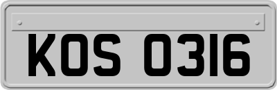 KOS0316