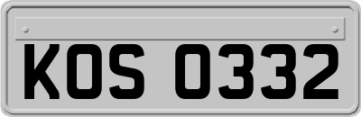 KOS0332