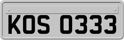 KOS0333