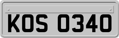 KOS0340