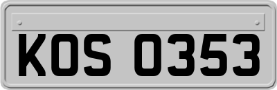 KOS0353