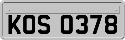 KOS0378