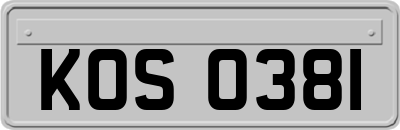 KOS0381