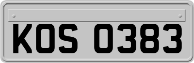 KOS0383