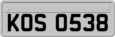 KOS0538