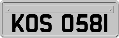 KOS0581
