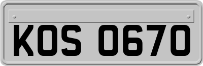 KOS0670