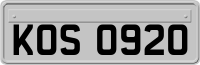 KOS0920