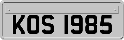 KOS1985