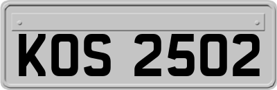 KOS2502