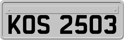 KOS2503