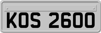 KOS2600