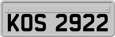 KOS2922