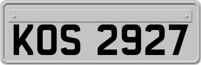KOS2927