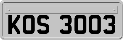 KOS3003