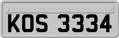 KOS3334
