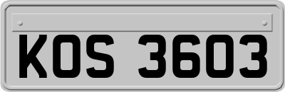 KOS3603