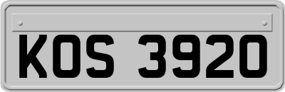 KOS3920