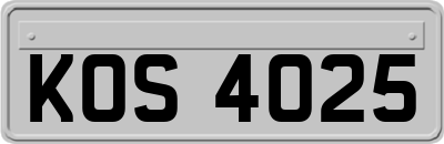 KOS4025