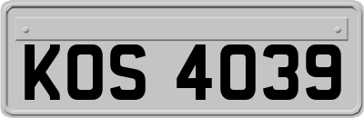 KOS4039