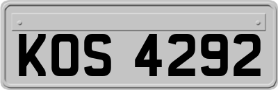 KOS4292