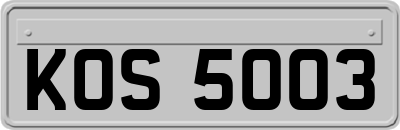 KOS5003