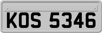 KOS5346