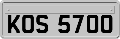 KOS5700