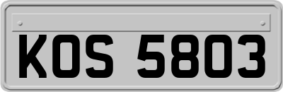 KOS5803