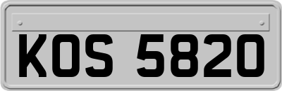 KOS5820