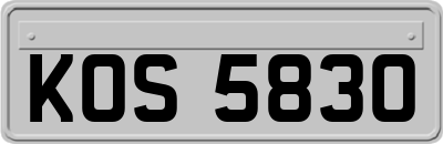 KOS5830