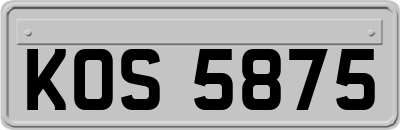 KOS5875