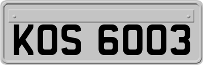 KOS6003